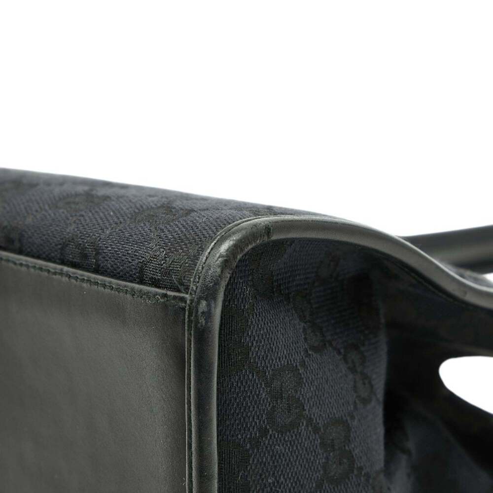 GUCCI Authentic Black Leather Jackie Shoulder Bag - Picture 6 of 10